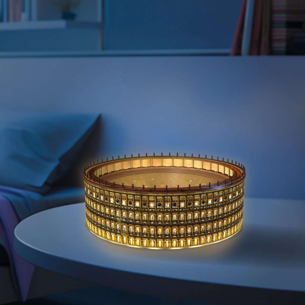 הקולוסאום, רומא "Night edition" - פאזל תלת מימד 216 חלקים עם תאורת לילה! RAVENSBURGER