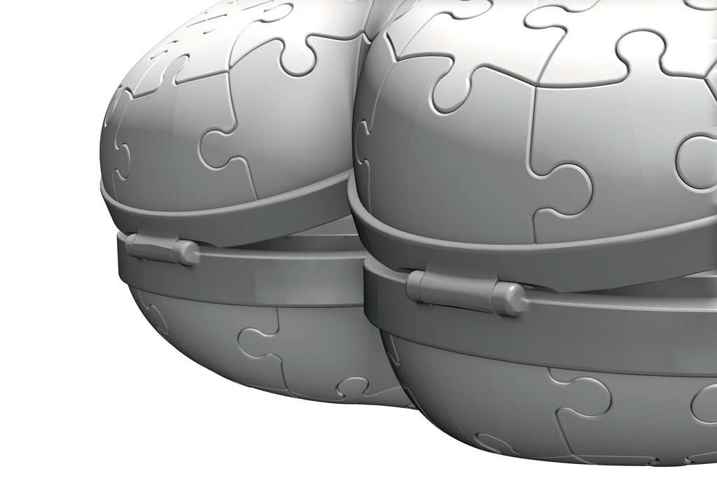 קופסת תכשיטים בצורת לב פרוזן - פאזל תלת מימד 54 חלקים RAVENSBURGER