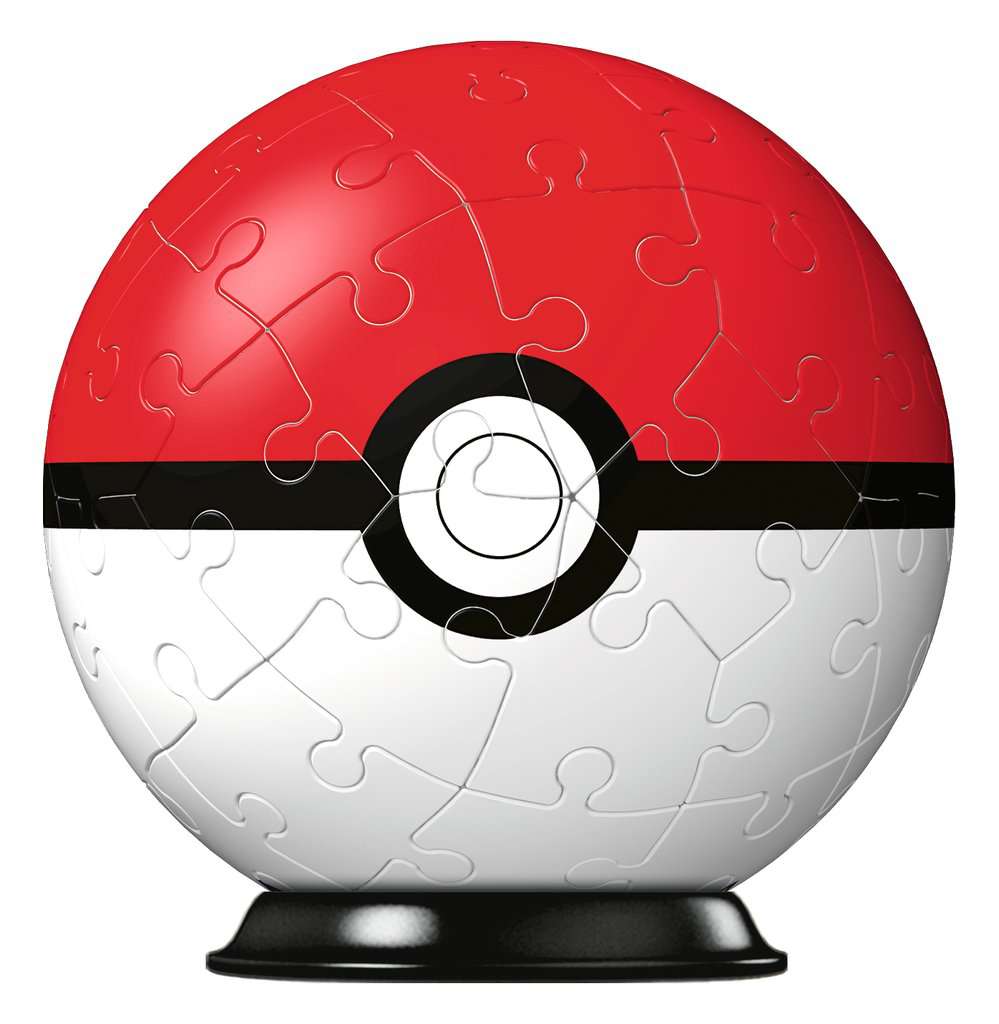 פוקימון "פוקיבול" "Puzzle Ball" - פאזל תלת מימד כדור 54 חלקים RAVENSBURGER