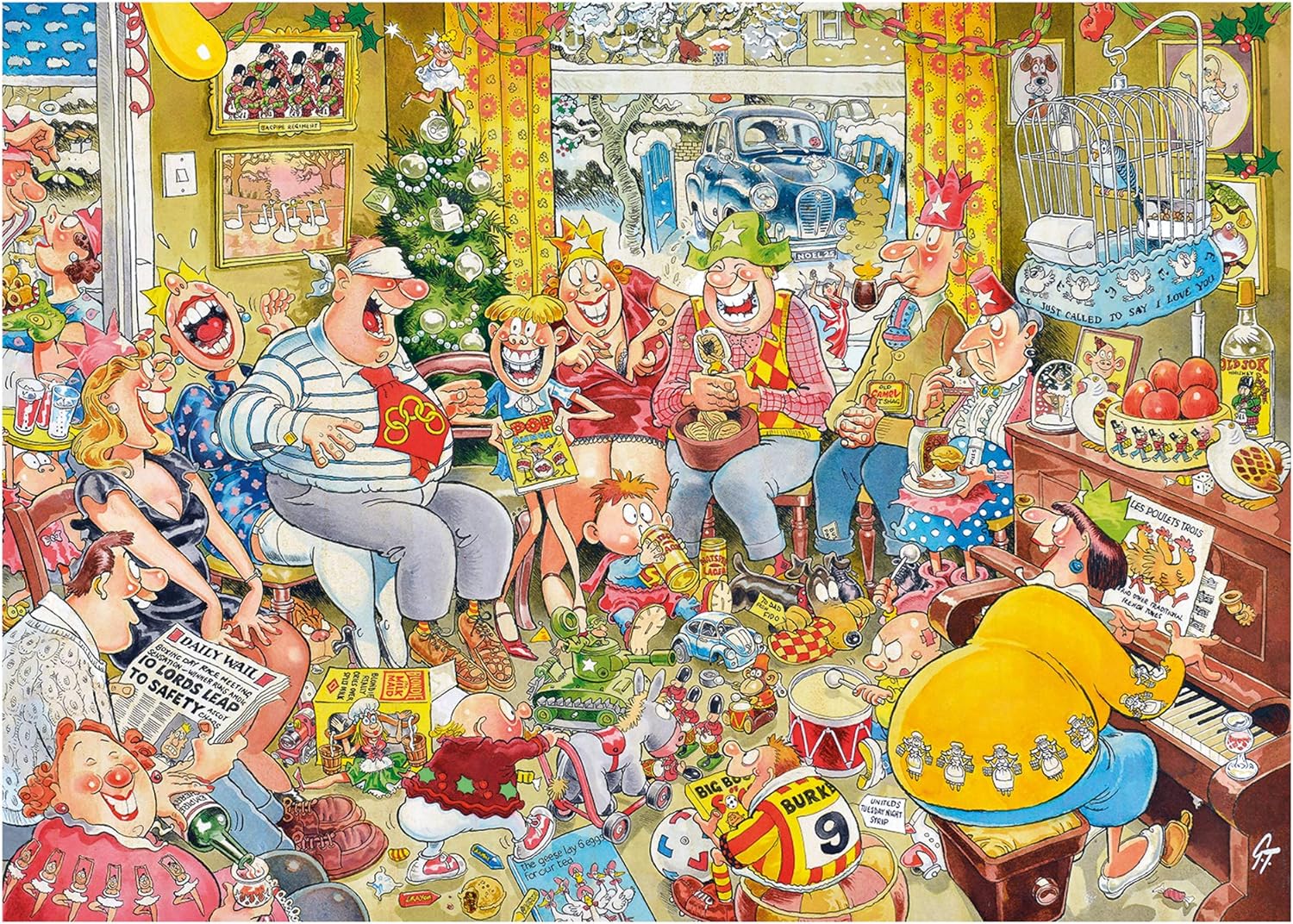 שיר לחג המולד, פאזל 1000 חלקים