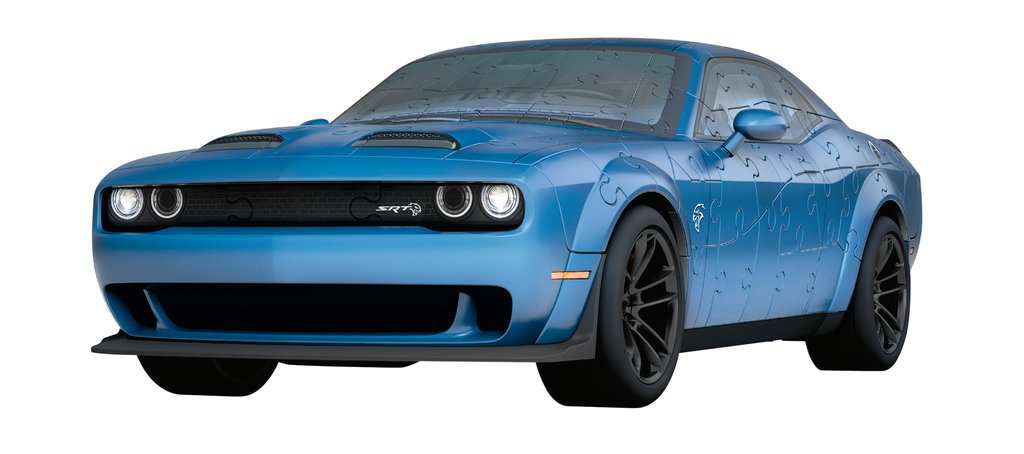 דודג׳ "Challenger SRT Hellcat Redeye Widebody" כחולה - פאזל תלת מימד 108 חלקים RAVENSBURGER
