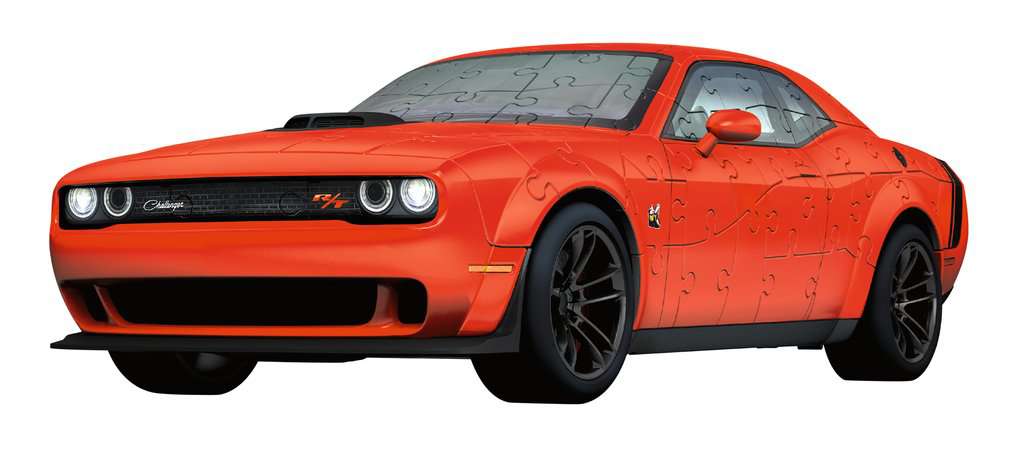 דודג׳ "Challenger SRT Hellcat Redeye Widebody" אדומה - פאזל תלת מימד 108 חלקים RAVENSBURGER