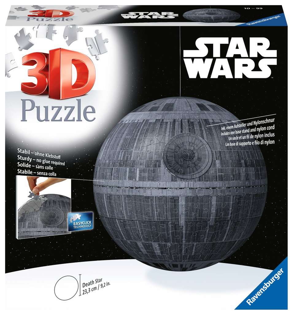 STAR WARS: כוכב המוות "Puzzle Ball" - פאזל תלת מימד כדור 540 חלקים RAVENSBURGER