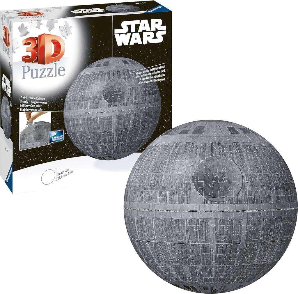 STAR WARS: כוכב המוות "Puzzle Ball" - פאזל תלת מימד כדור 540 חלקים RAVENSBURGER