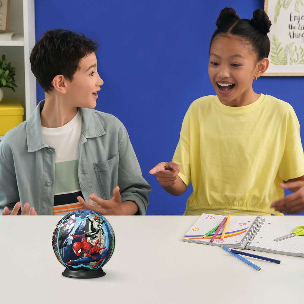 ספיידרמן "Puzzle Ball" - פאזל תלת מימד כדור 72 חלקים RAVENSBURGER