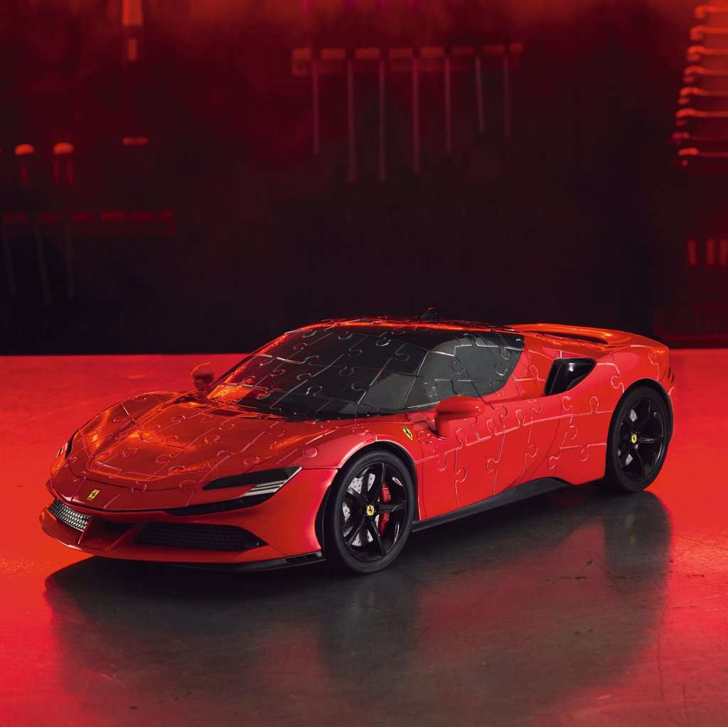 פרארי SF90 סטרדלה - פאזל תלת מימד 108 חלקים RAVENSBURGER