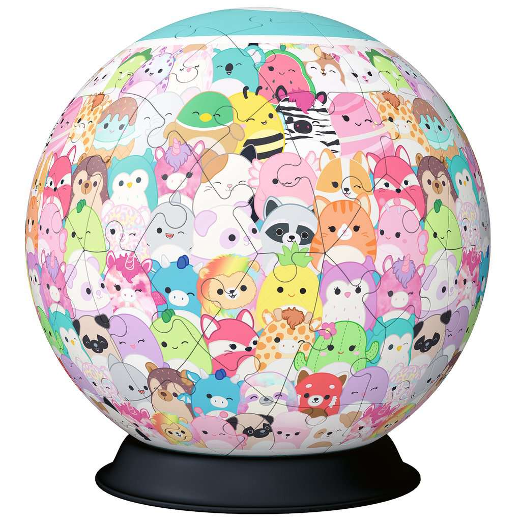 סקווישמלוס "Puzzle Ball" - פאזל תלת מימד כדור 72 חלקים RAVENSBURGER