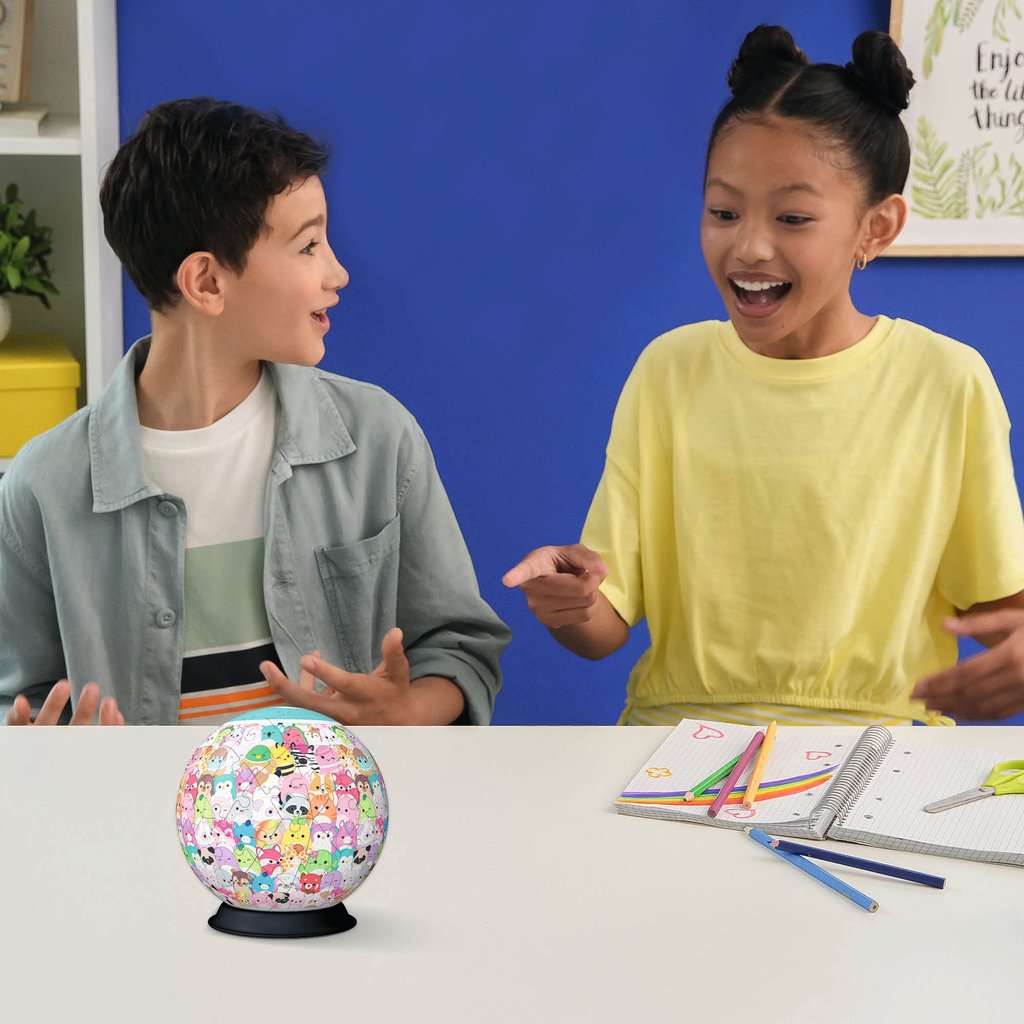 סקווישמלוס "Puzzle Ball" - פאזל תלת מימד כדור 72 חלקים RAVENSBURGER