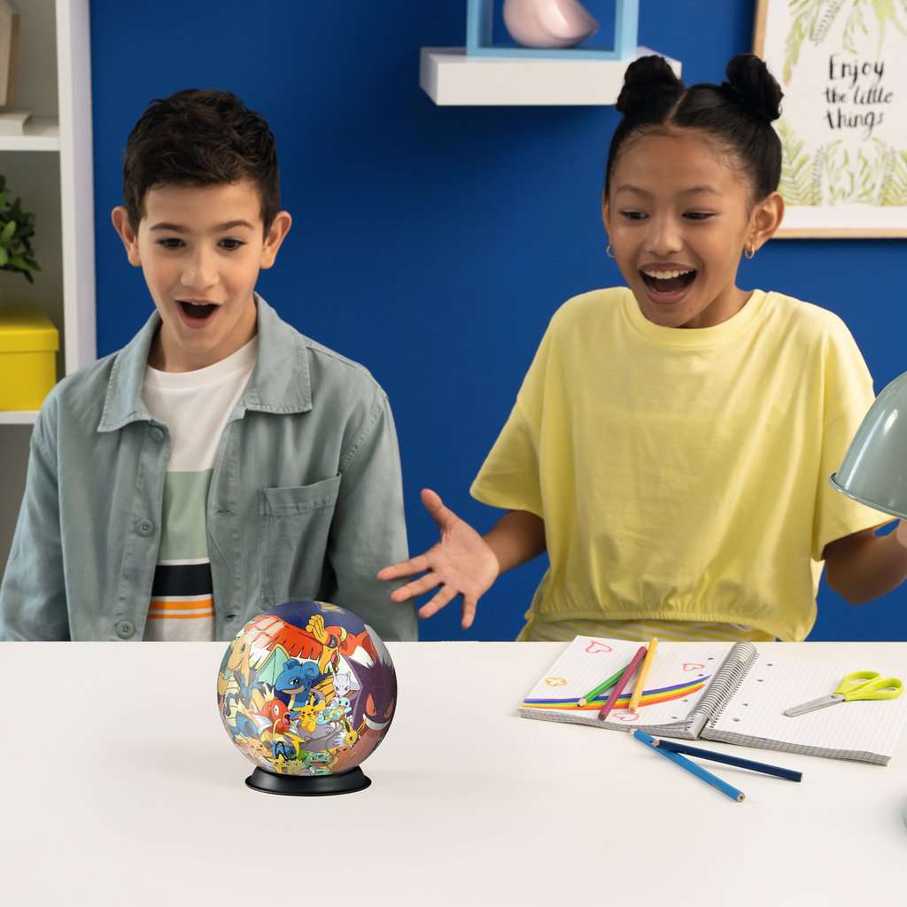 פוקימון "Puzzle Ball" - פאזל תלת מימד כדור 72 חלקים RAVENSBURGER
