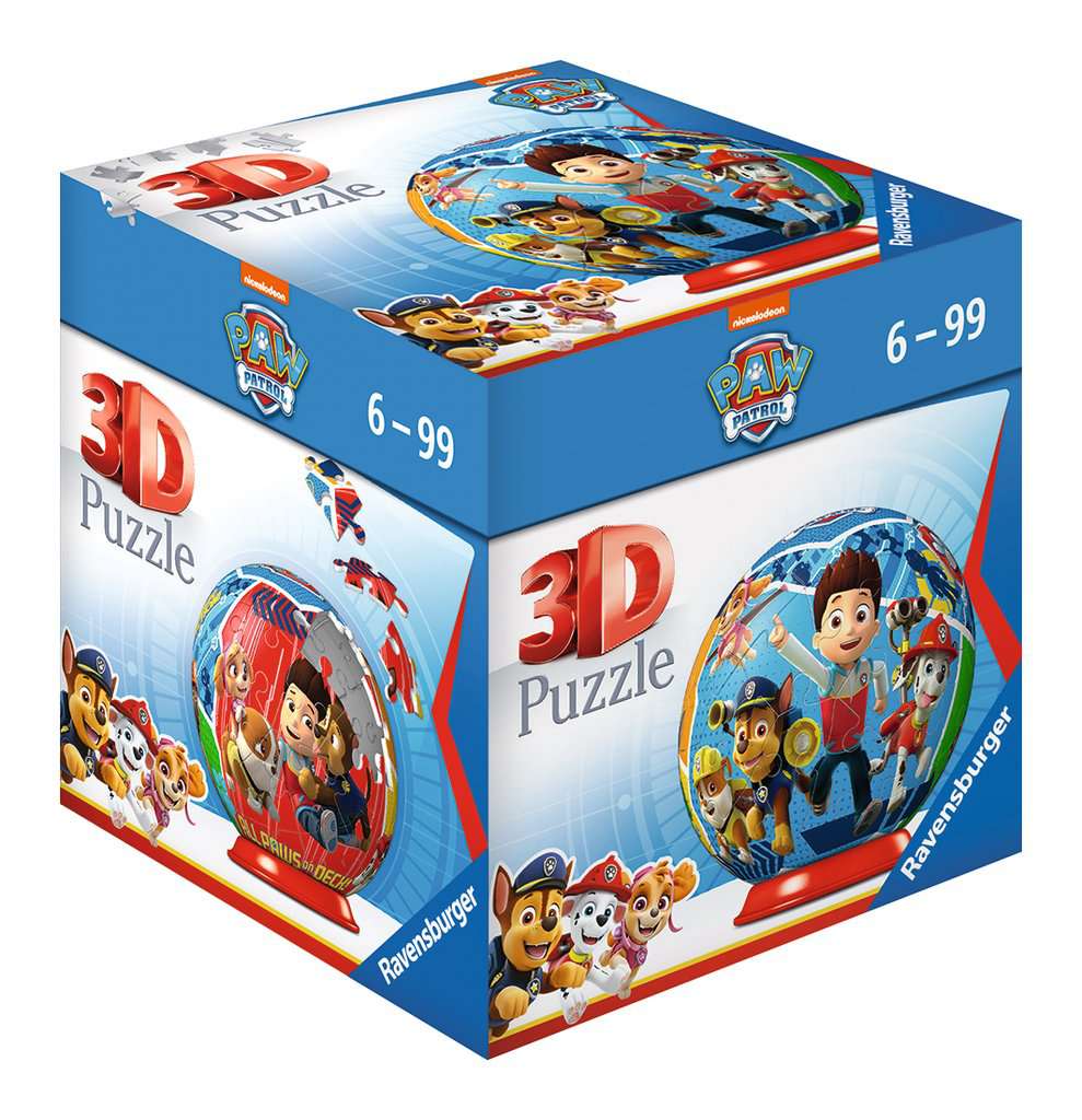 מפרץ ההרפתקאות "Puzzle Ball" - פאזל תלת מימד כדור 54 חלקים RAVENSBURGER (version 2)