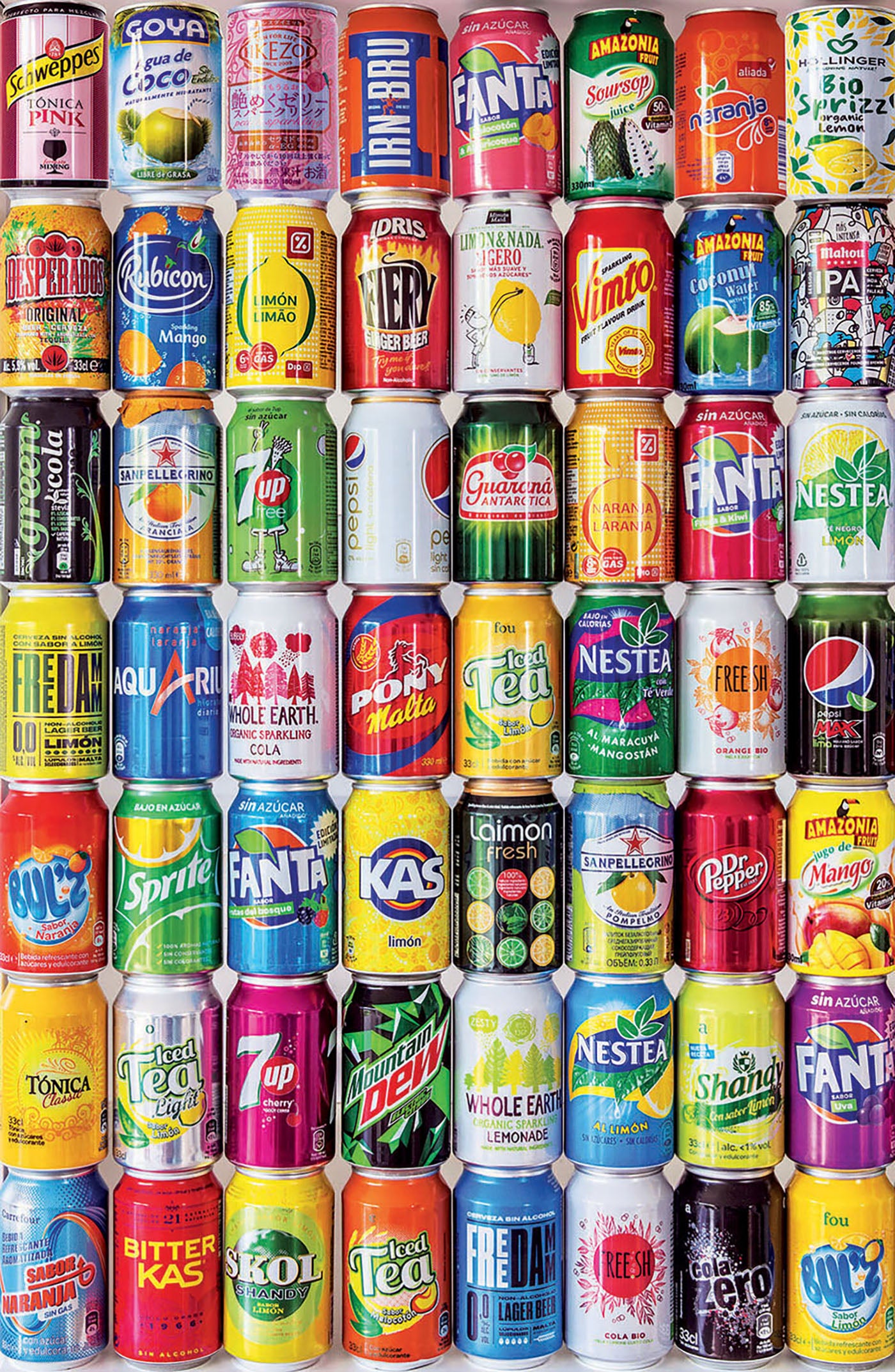 פחיות 2 - פאזל מיניאטורי 1000 חלקים מבית EDUCA