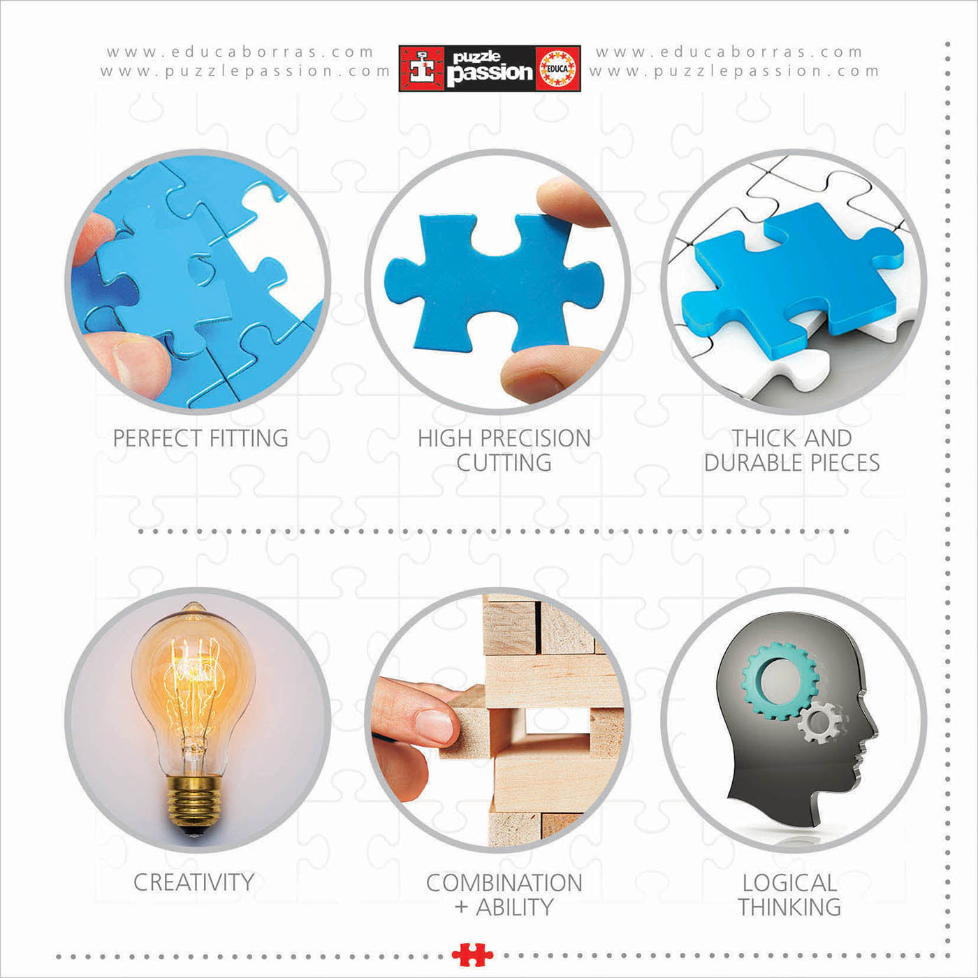 נוף אגם בשוויץ - פאזל 3000 חלקים EDUCA פנורמי