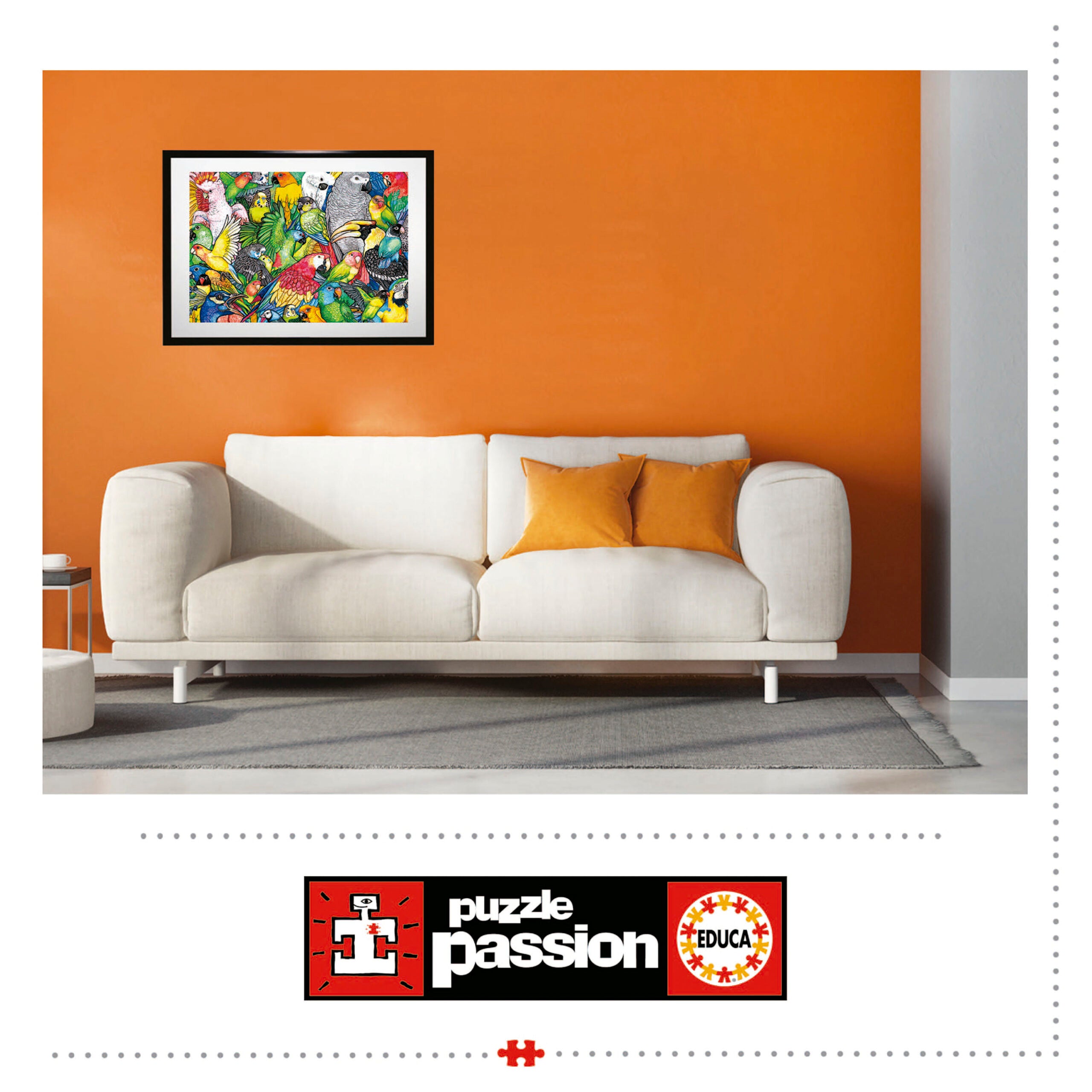 תוכים - פאזל 500 חלקים EDUCA