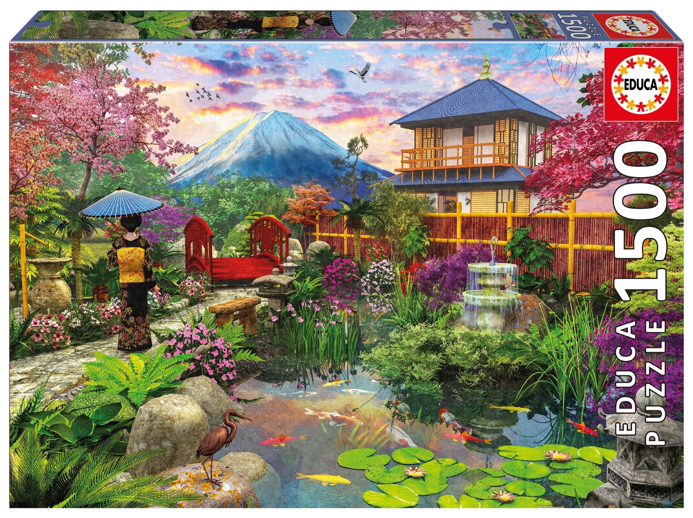 גן יפני - פאזל 1500 חלקים EDUCA