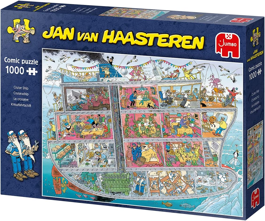 קרוז שייט בספינת תענוגות, פאזל קומיקס 1000 חלקים