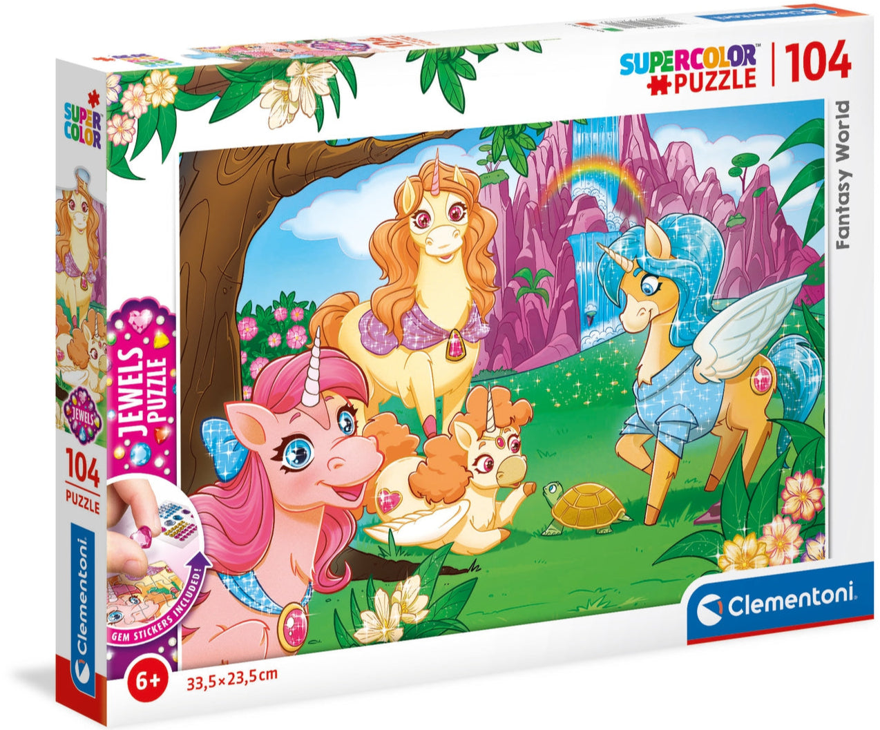 חדי קרן - פאזל 104 חלקים CLEMENTONI