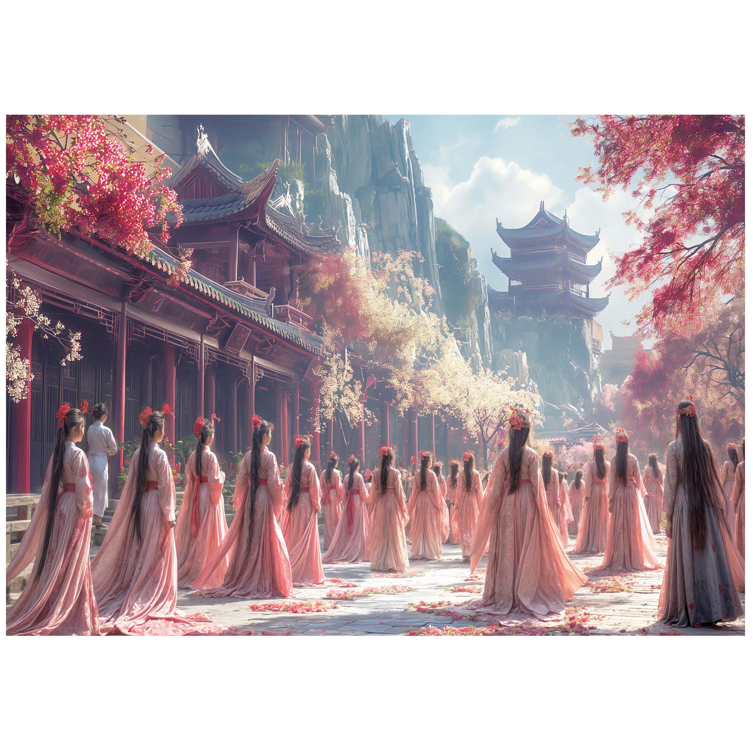 גיישות - פאזל 1000 חלקים EDUCA