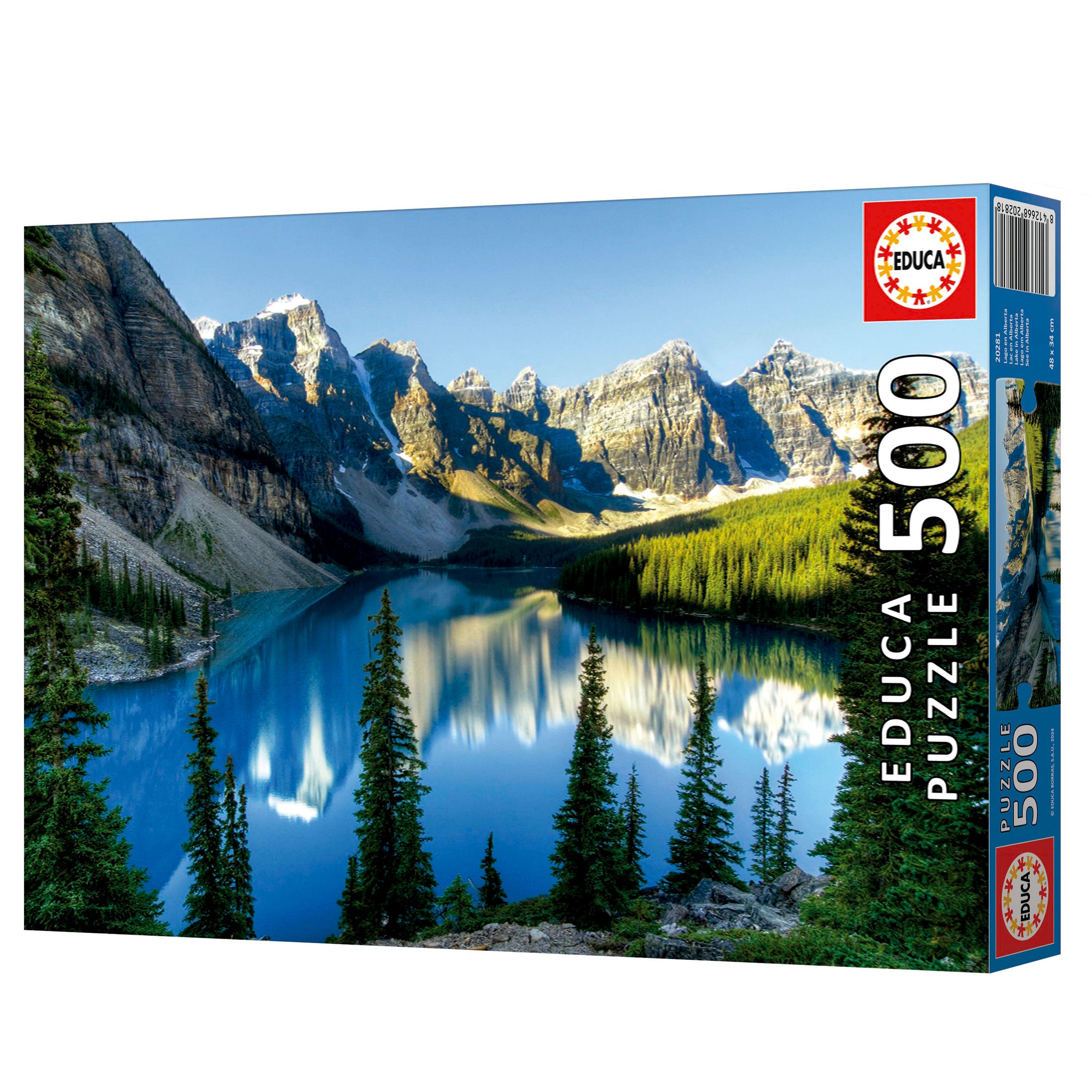 אגם באלברטה, קנדה - פאזל 500 חלקים EDUCA