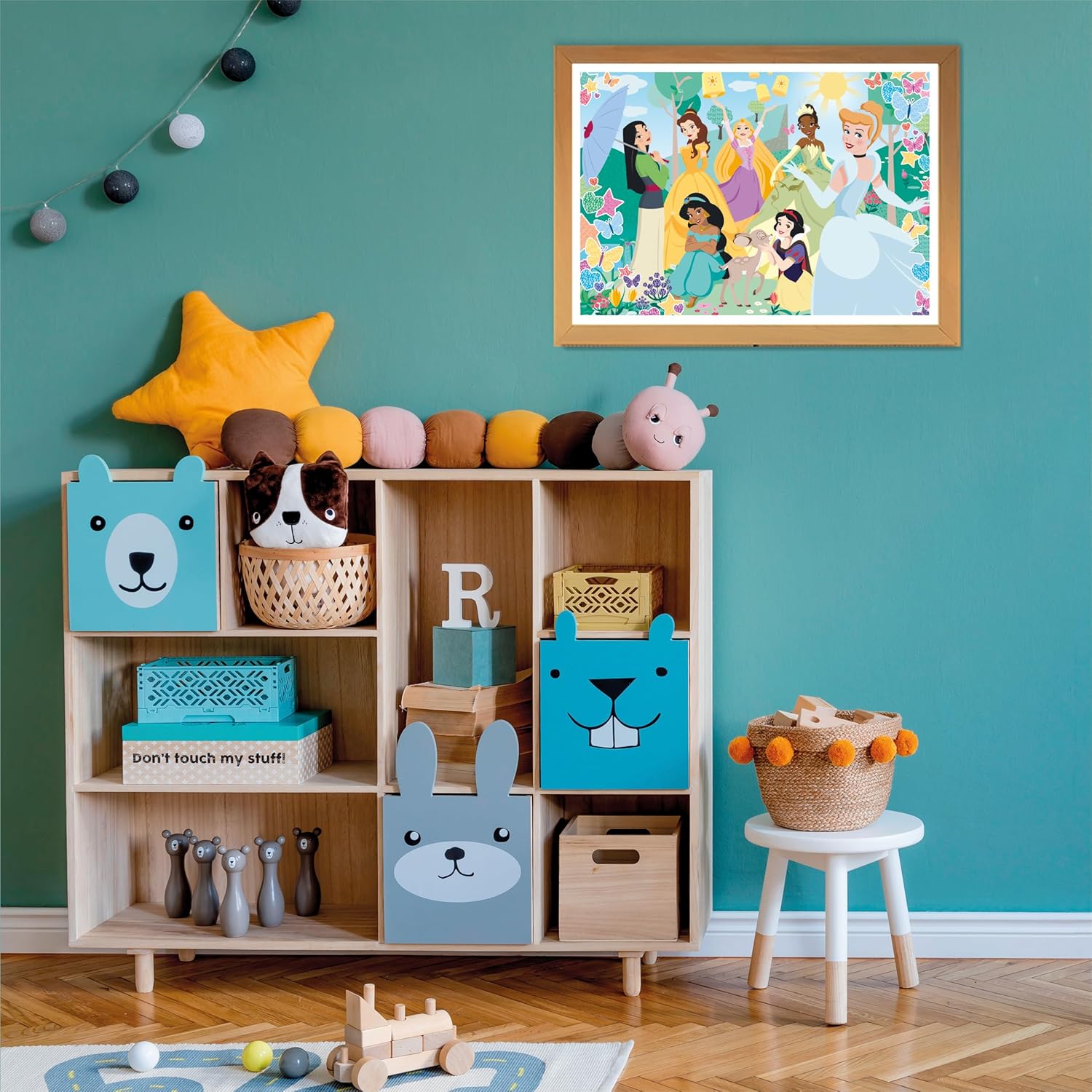 דיסני נסיכות - פאזל 104 חלקים עם אפקסט מנצנץ! CLEMENTONI