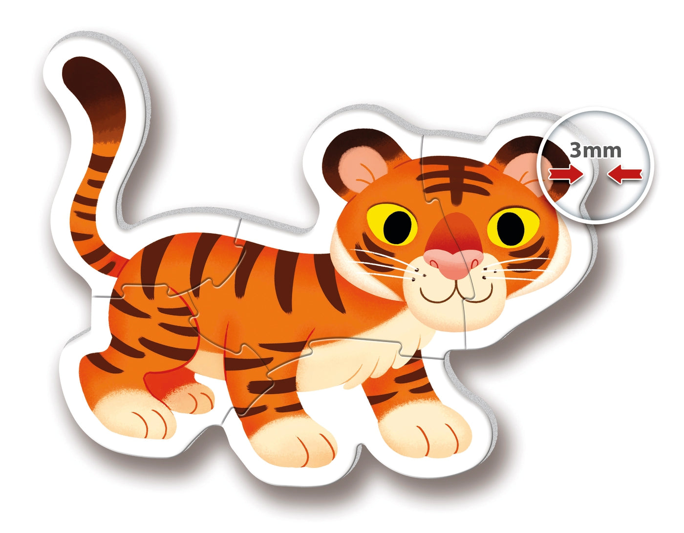 הפאזל הראשון שלי: בעלי חיים בטבע CLEMENTONI