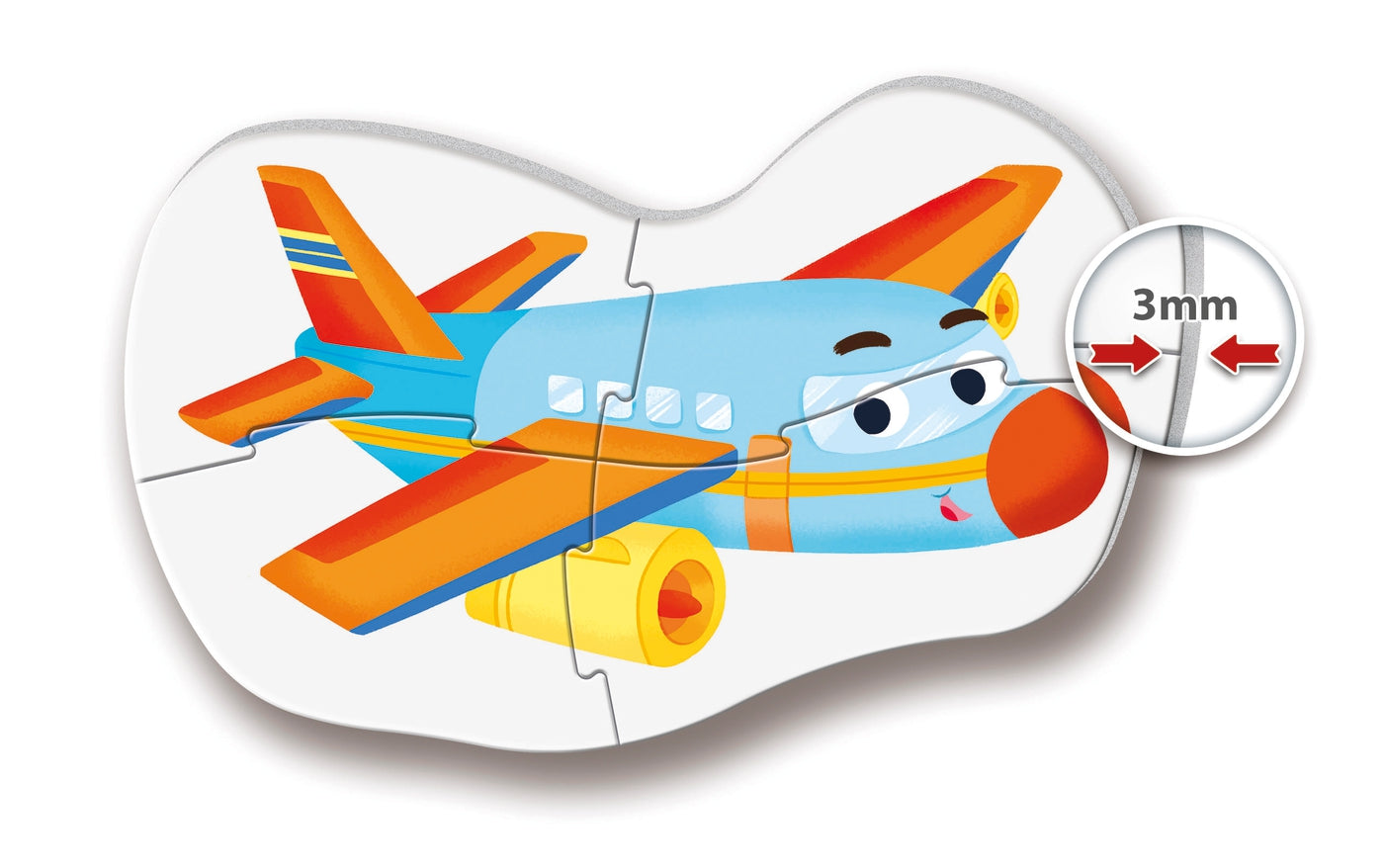 הפאזל הראשון שלי: כלי תחבורה CLEMENTONI