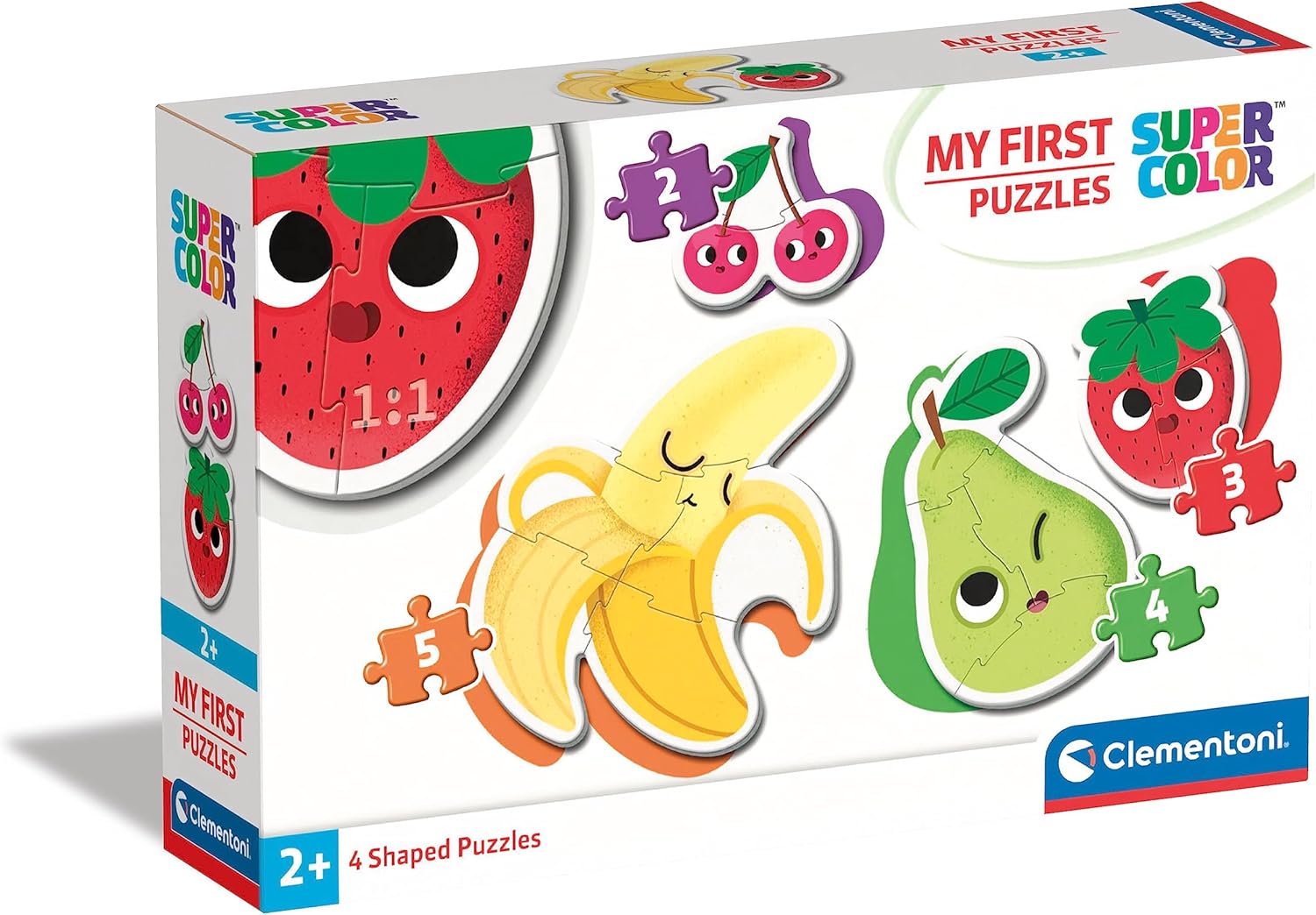 הפאזל הראשון שלי: פירות CLEMENTONI