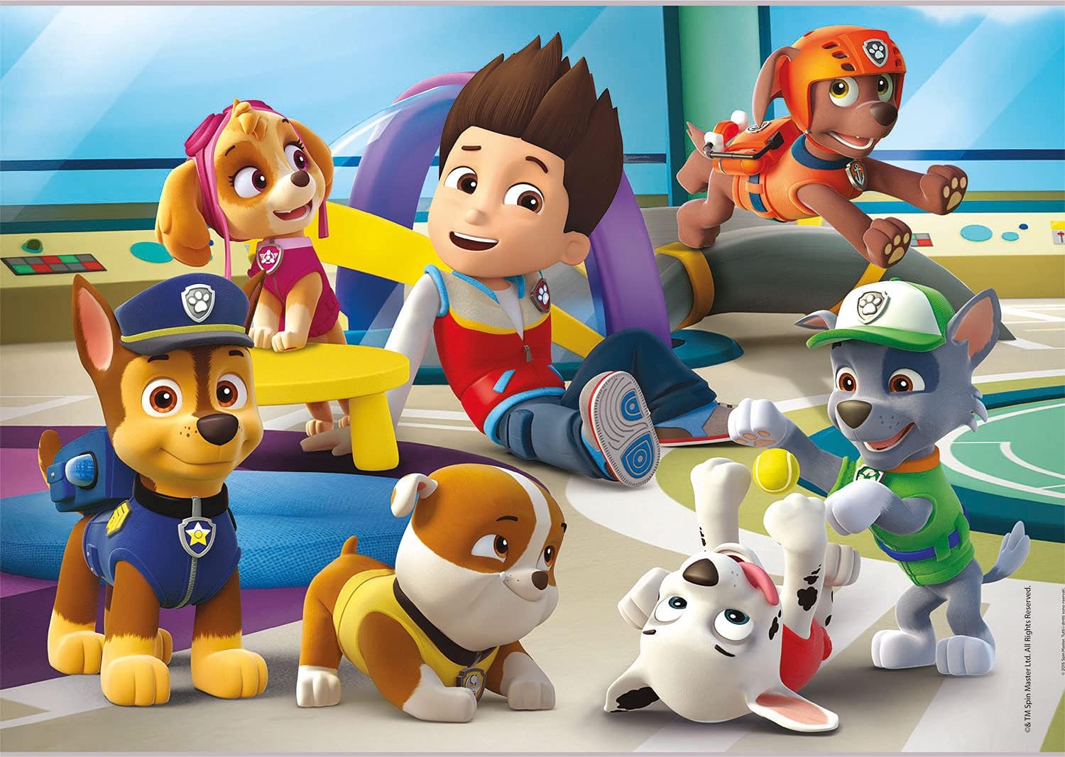 מפרץ ההרפתקאות - סט 4 פאזלים של 20 60 100 180 חלקים CLEMENTONI