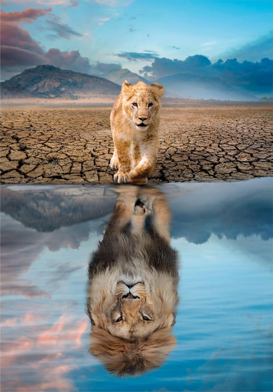 השתקפות העתיד - פאזל 300 חלקים CLEMENTONI