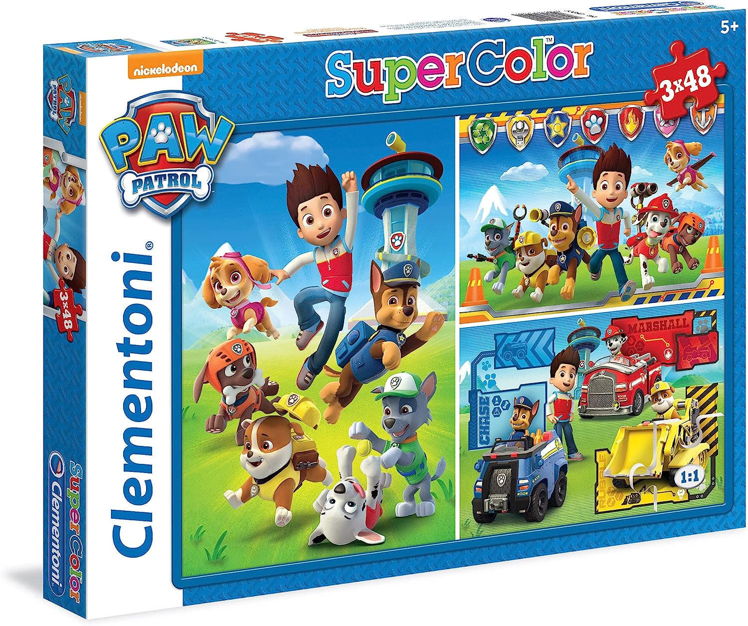 מפרץ ההרפתקאות - 3 פאזלים של 48 חלקים CLEMENTONI