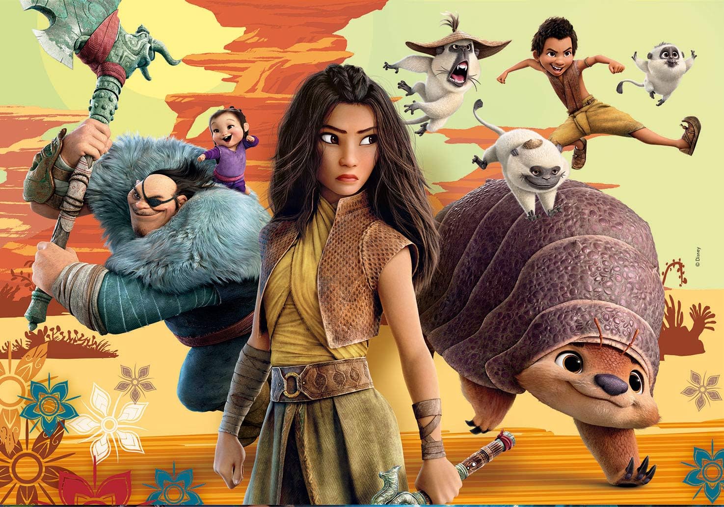 דיסני ראיה - 3 פאזלים של 48 חלקים CLEMENTONI