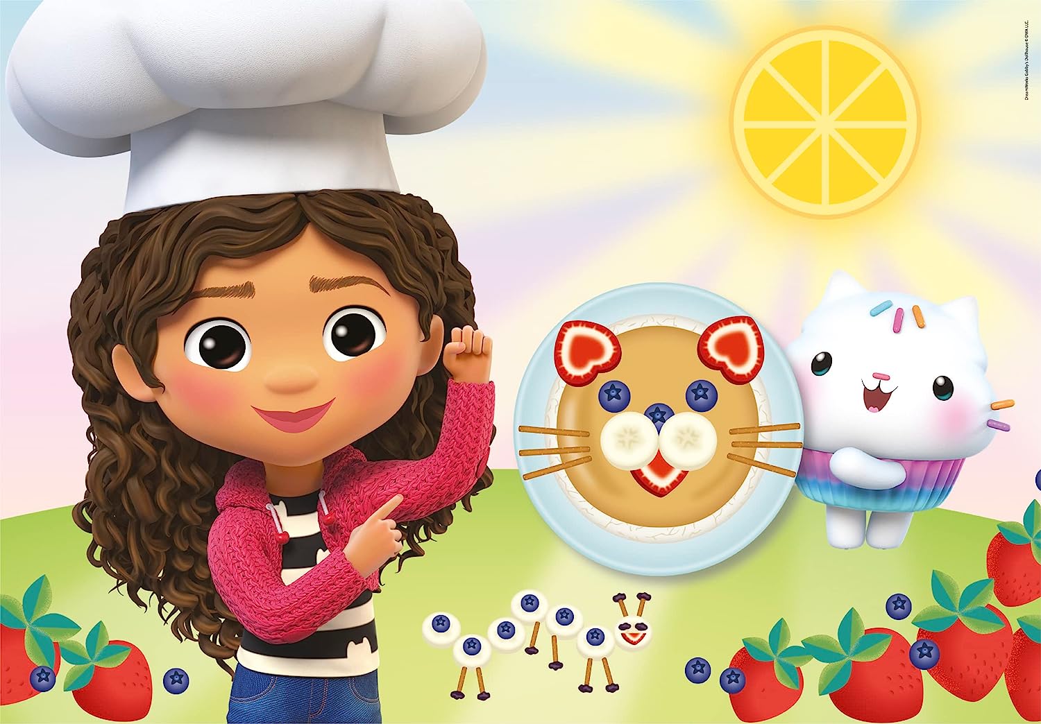 בית הבובות של גבי - 3 פאזלים של 48 חלקים CLEMENTONI