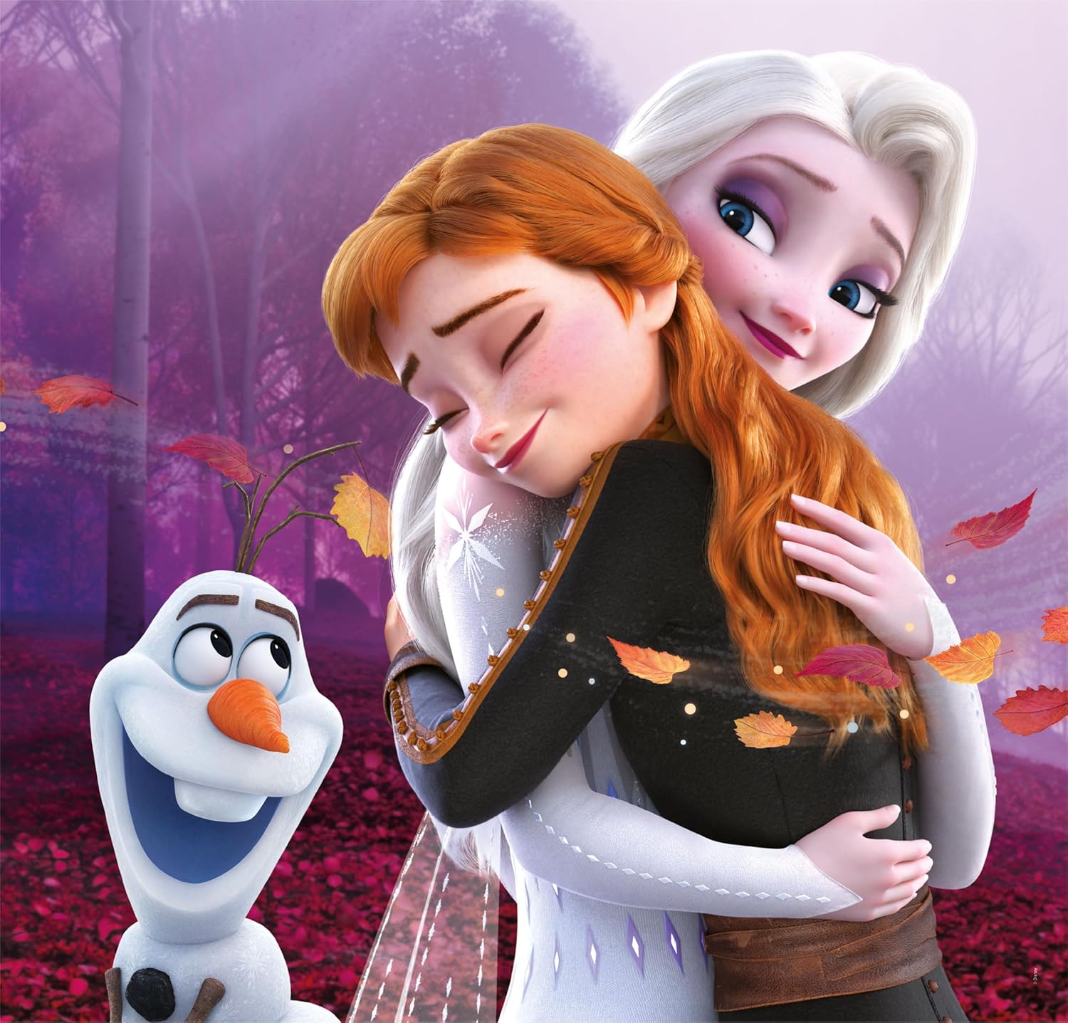 דיסני פרוזן - 3 פאזלים של 48 חלקים CLEMENTONI