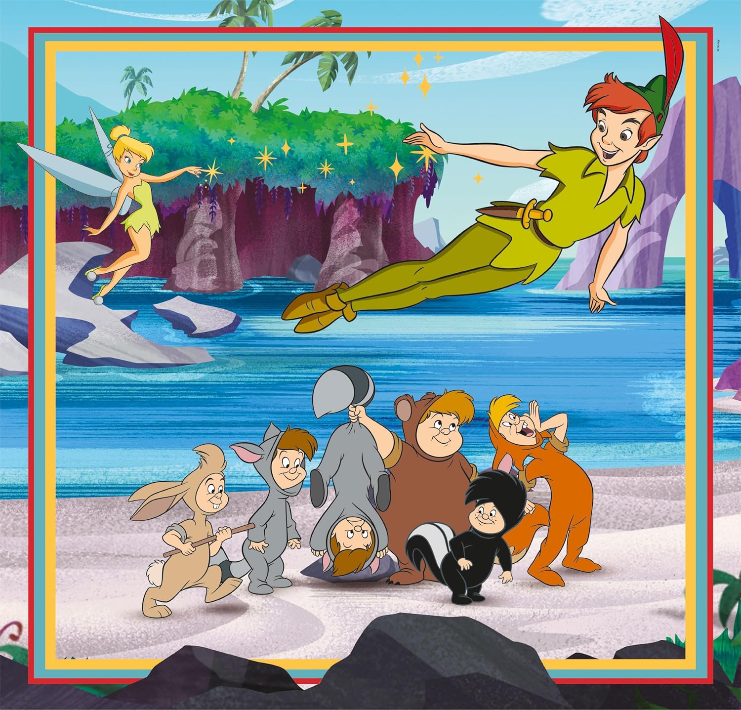 הקלאסיקות של דיסני - 3 פאזלים של 48 חלקים CLEMENTONI