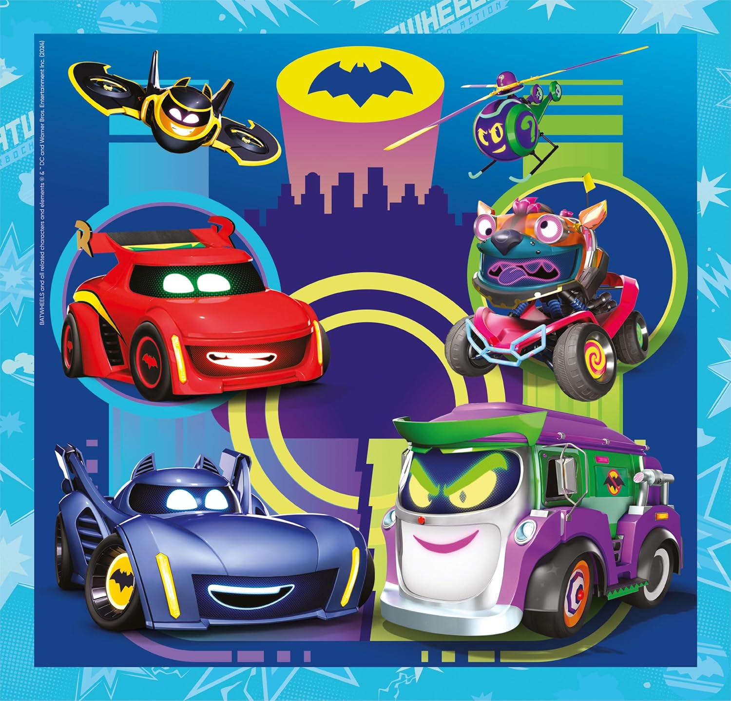 באטווילס - 3 פאזלים של 48 חלקים CLEMENTONI