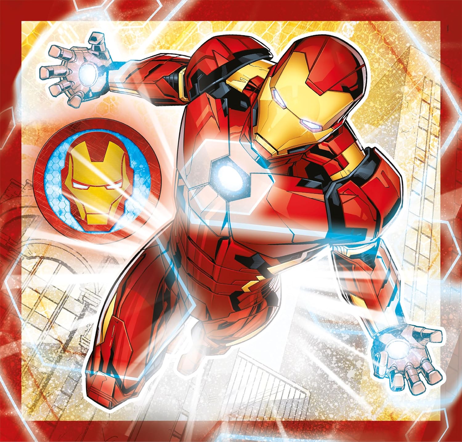 הנוקמים של מארוול - 3 פאזלים של 48 חלקים CLEMENTONI