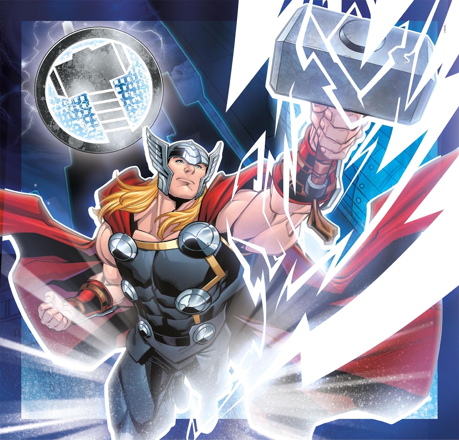 הנוקמים של מארוול - 3 פאזלים של 48 חלקים CLEMENTONI