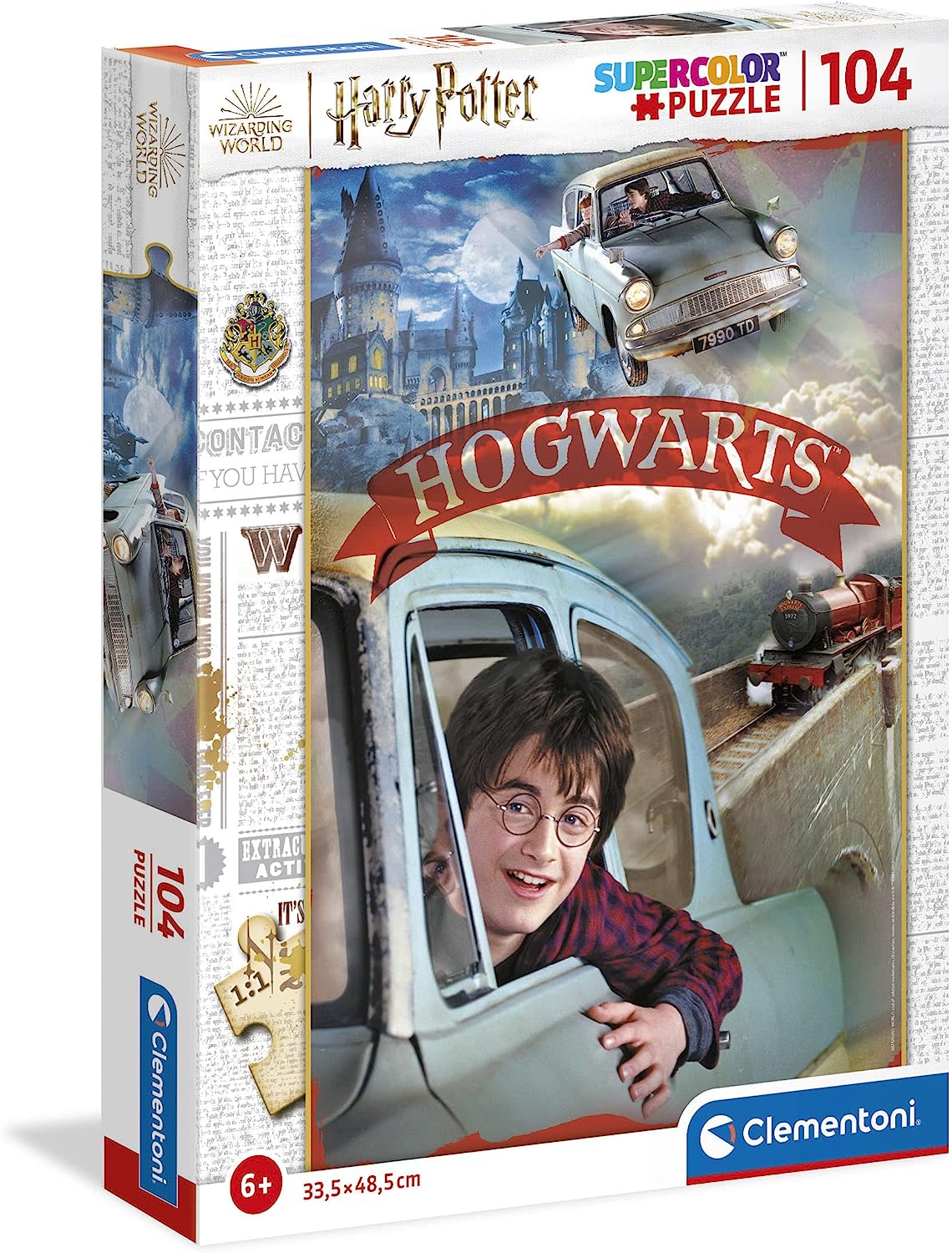 הארי פוטר, הוגוורטס - פאזל 104 חלקים CLEMENTONI