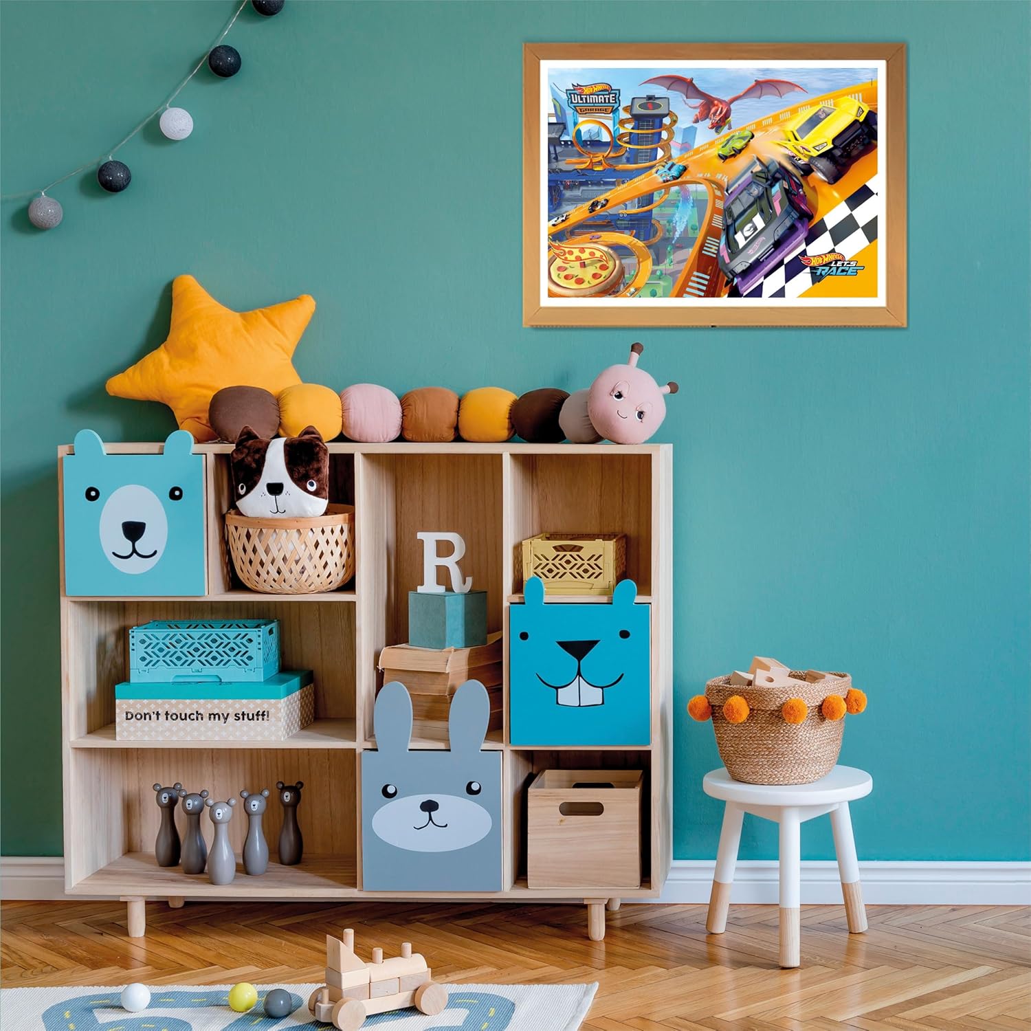 Hotwheels גלגלים לוהטים - פאזל 104 חלקים CLEMENTONI