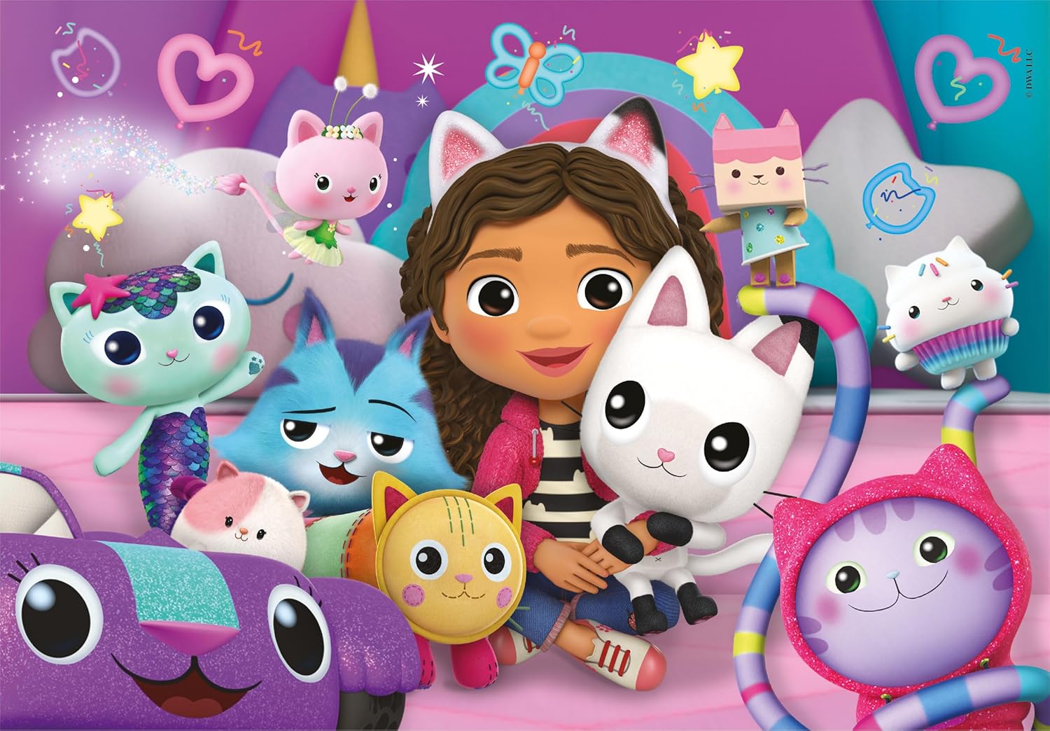 בית הבובות של גבי - פאזל 60 חלקים CLEMENTONI