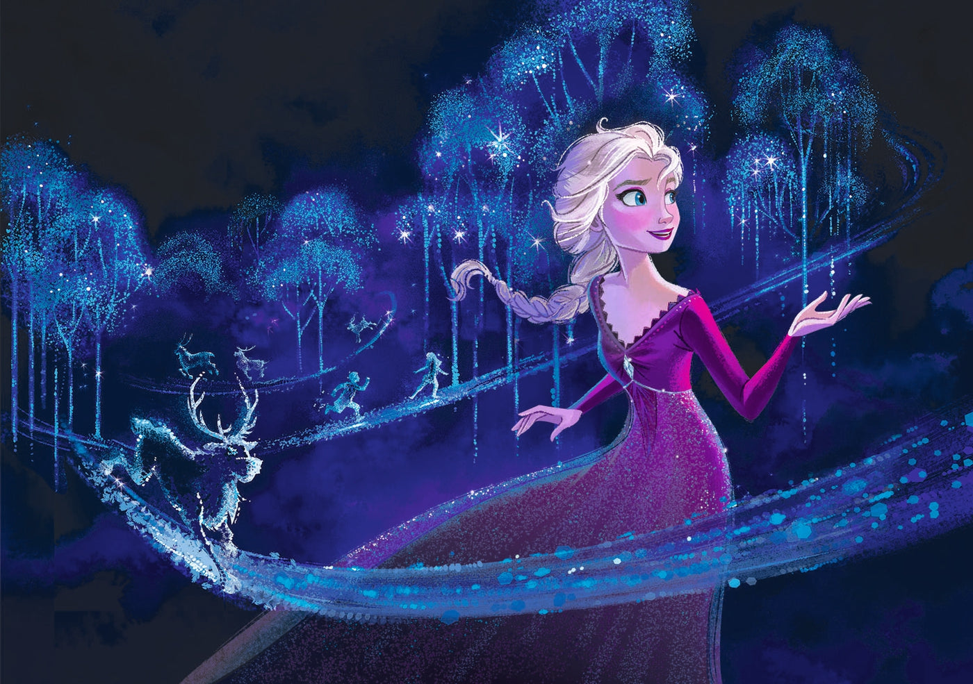 דיסני פרוזן - פאזל 60 חלקים בקופסא ממוחזרת CLEMENTONI