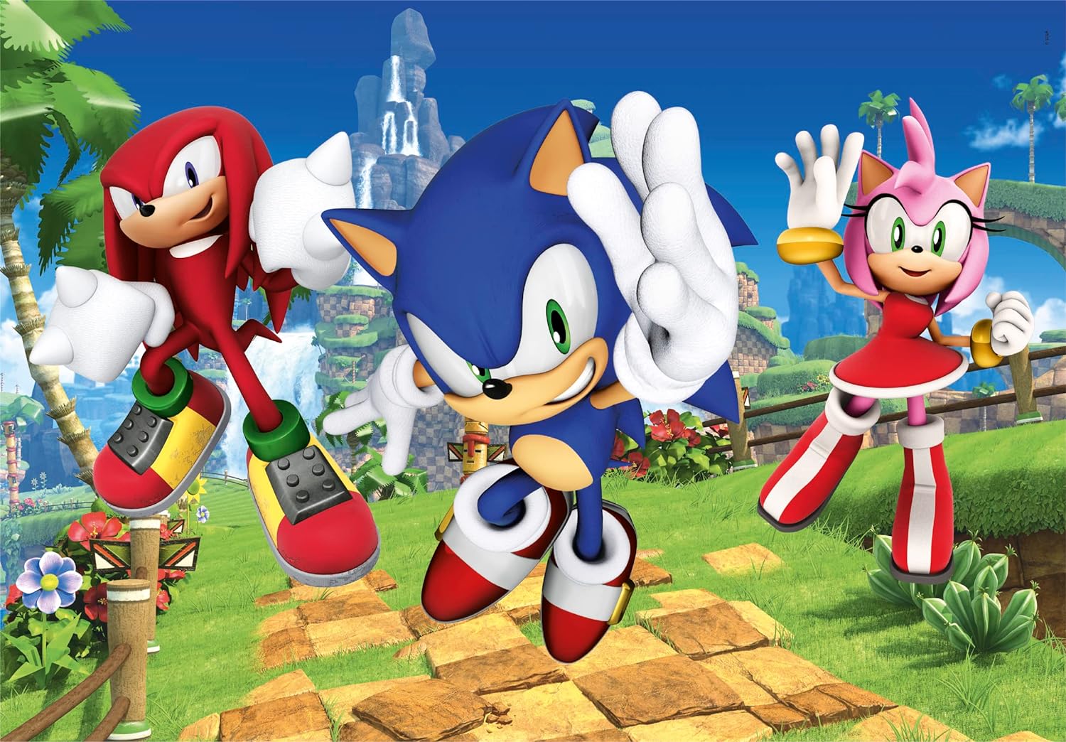 סוניק - פאזל 104 חלקים CLEMENTONI