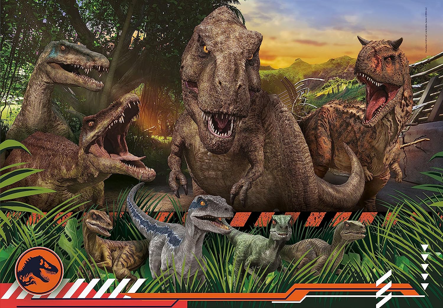 עולם היורה - פאזל 104 חלקים CLEMENTONI