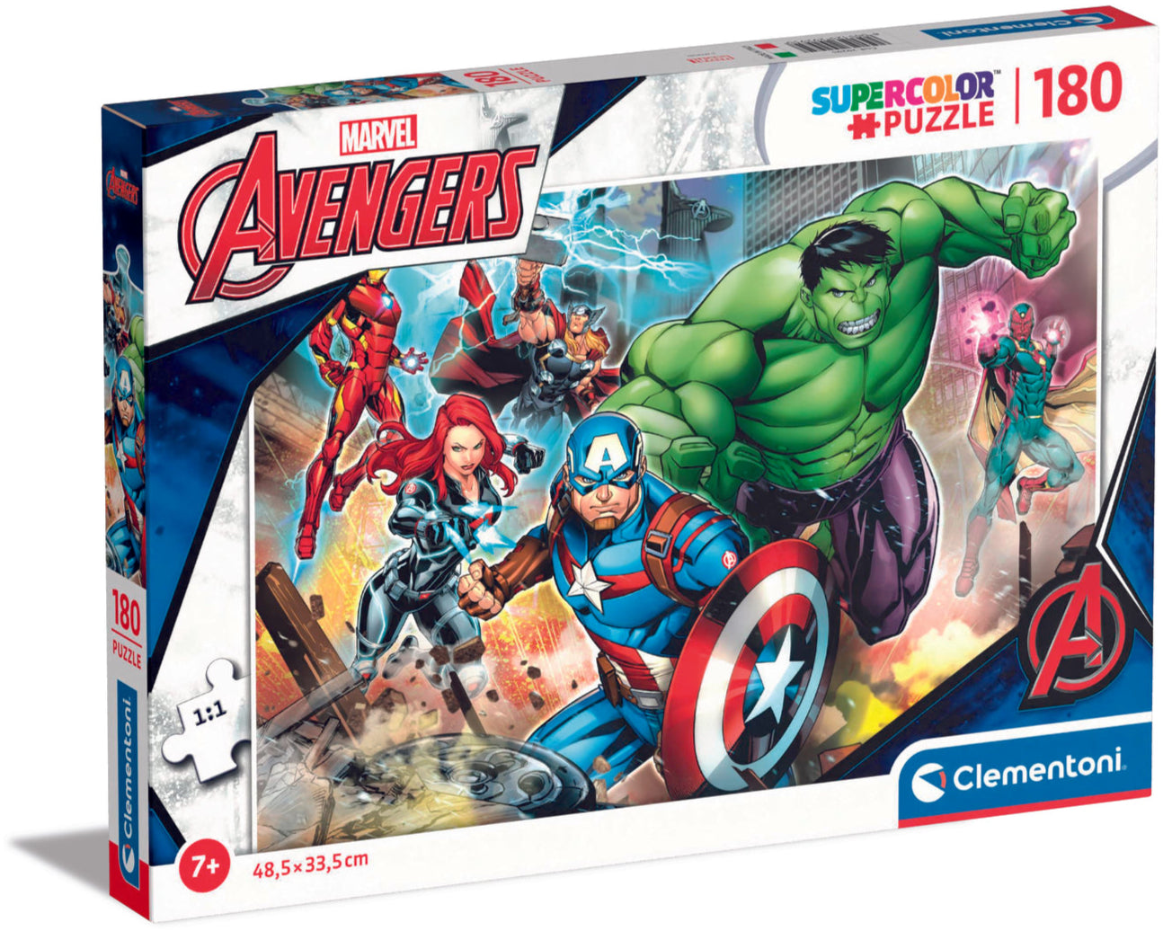 מארוול הנוקמים - פאזל 180 חלקים CLEMENTONI