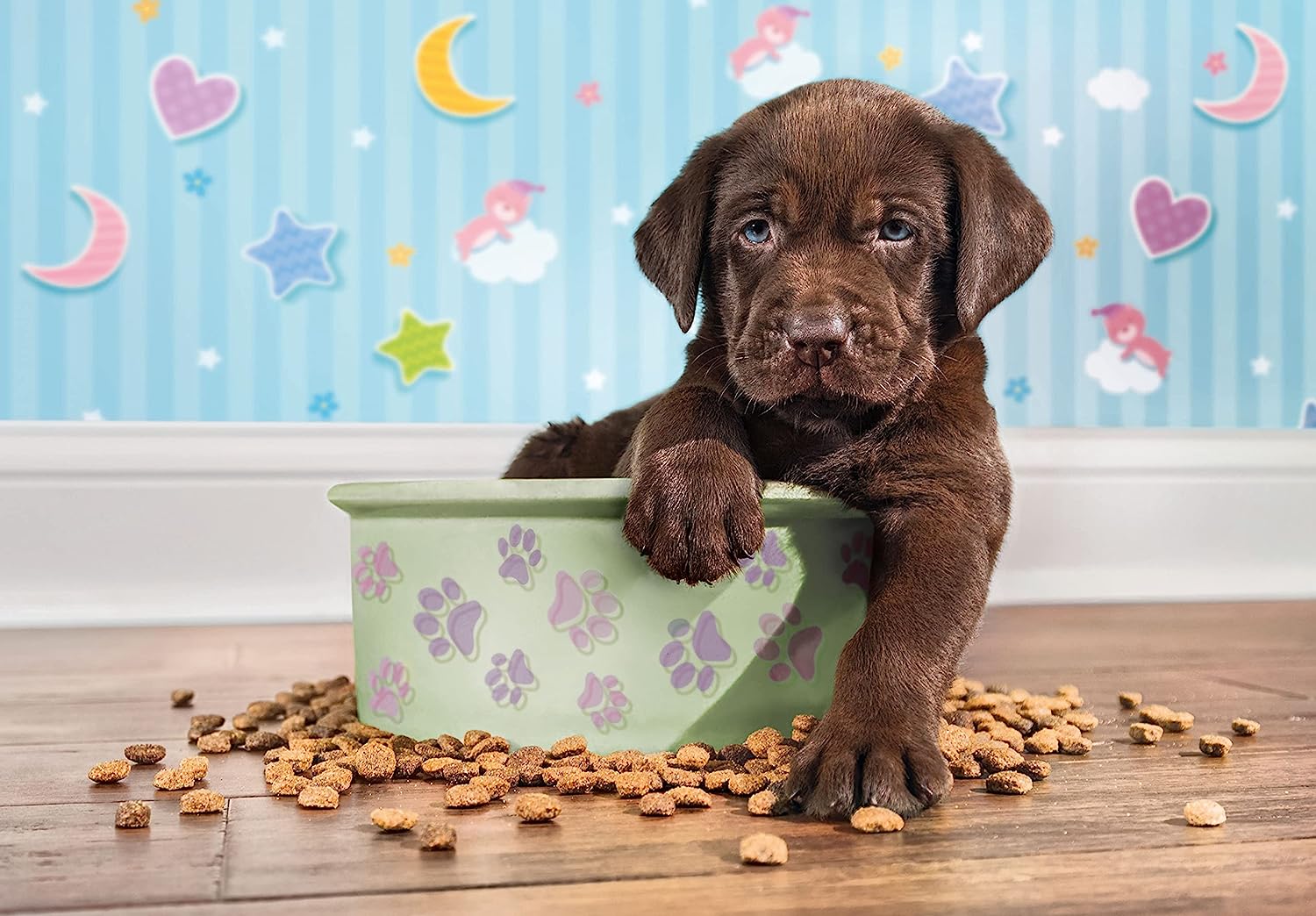 כלבלב לברדור - פאזל 180 חלקים CLEMENTONI