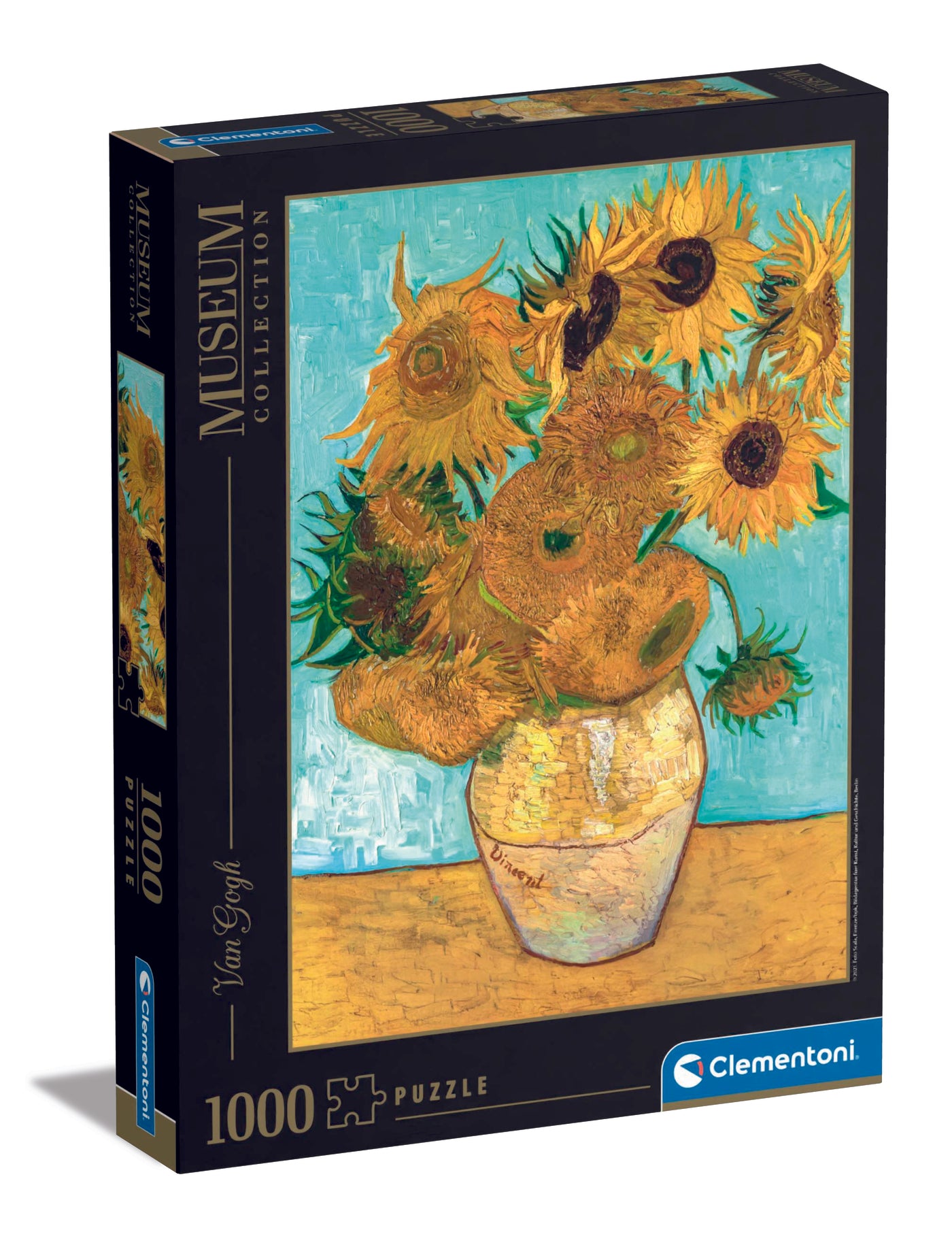 ואן גוך: חמניות - פאזל 1000 חלקים CLEMENTONI