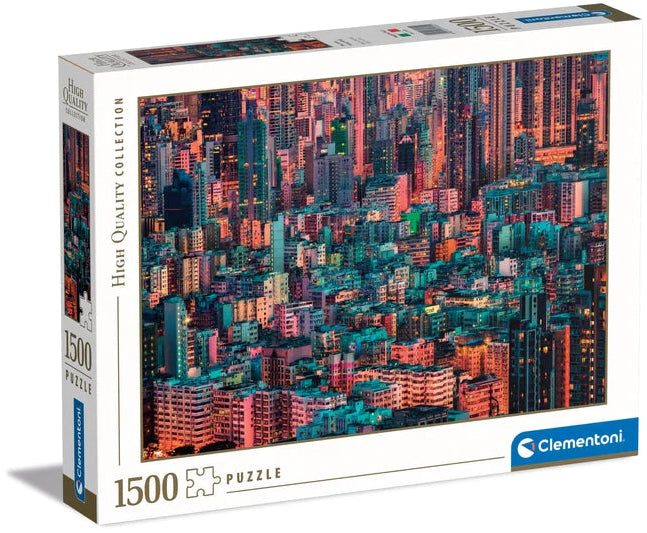 ״הכוורת״, הונג קונג - פאזל 1500 חלקים CLEMENTONI