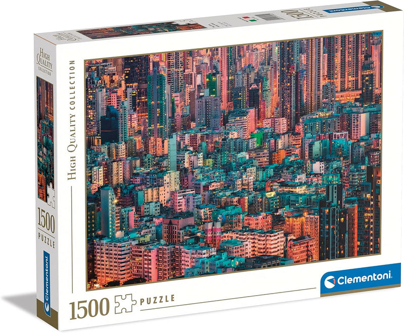 ״הכוורת״, הונג קונג - פאזל 1500 חלקים CLEMENTONI