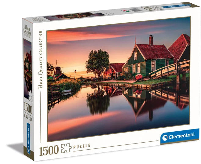 זאנסה, הולנד - פאזל 1500 חלקים CLEMENTONI