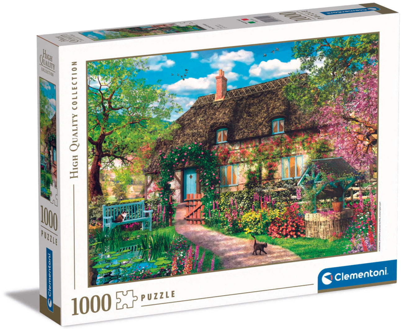 קוטג׳ בכפר - פאזל 1000 חלקים CLEMENTONI