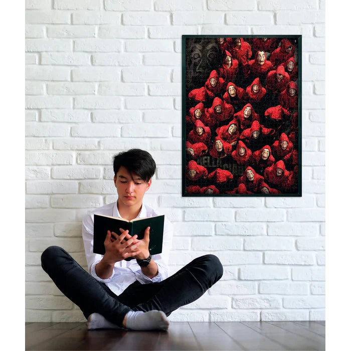 Netflix בית הנייר (version 1) - פאזל 1000 חלקים CLEMENTONI